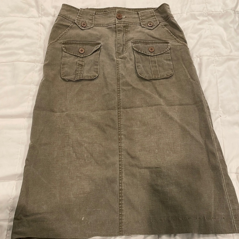 Y2K Cargo Pocket Skirt